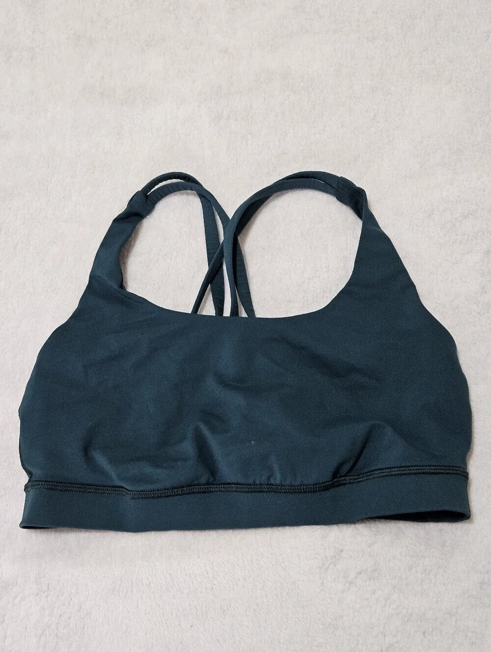 Lululemon Energy Bra Dark Forest Size 8 Athleisure Athletic